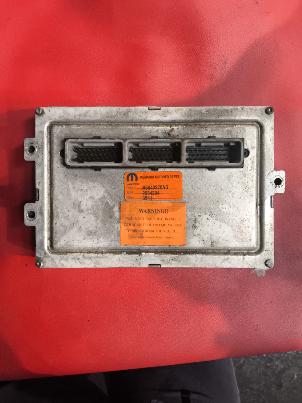 PLUG & PLAY 01 DODGE RAM TRUCK 5.2 ECM ECU MODULE PCM 56040270AD