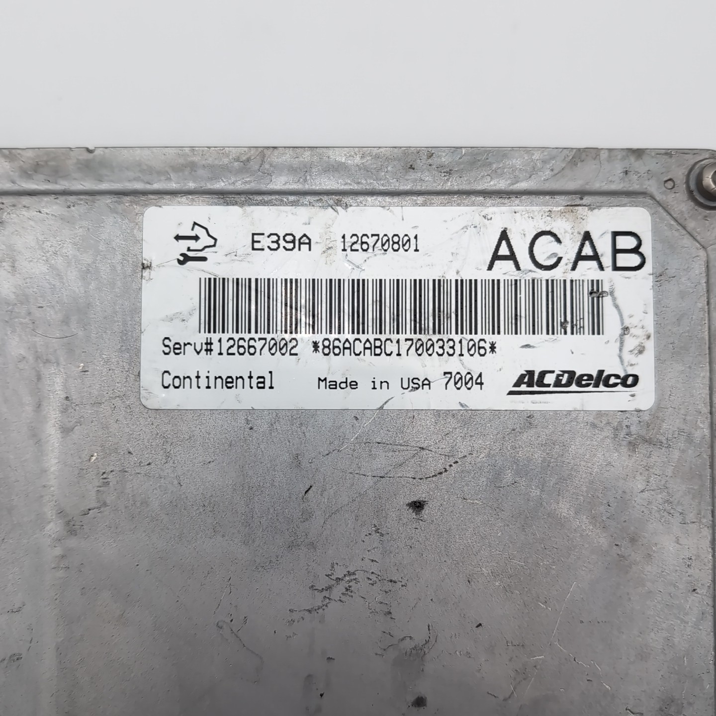2017 Buick Enclave Chevy Traverse Engine Control Module OEM ECM E39A 12670801