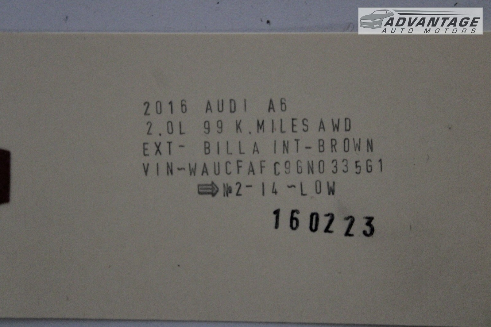 2012-2018 AUDI A6 C7 REAR LEFT SIDE LOWER ANTENNA BOOSTER MODULE UNIT OEM