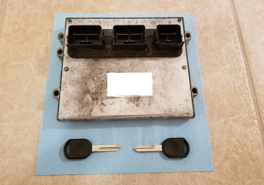 VIN PROGRAMMED 2008 5.4L Ford F-150, Mark LT Computer W/Keys PCM 7L3A-12A650-GAD