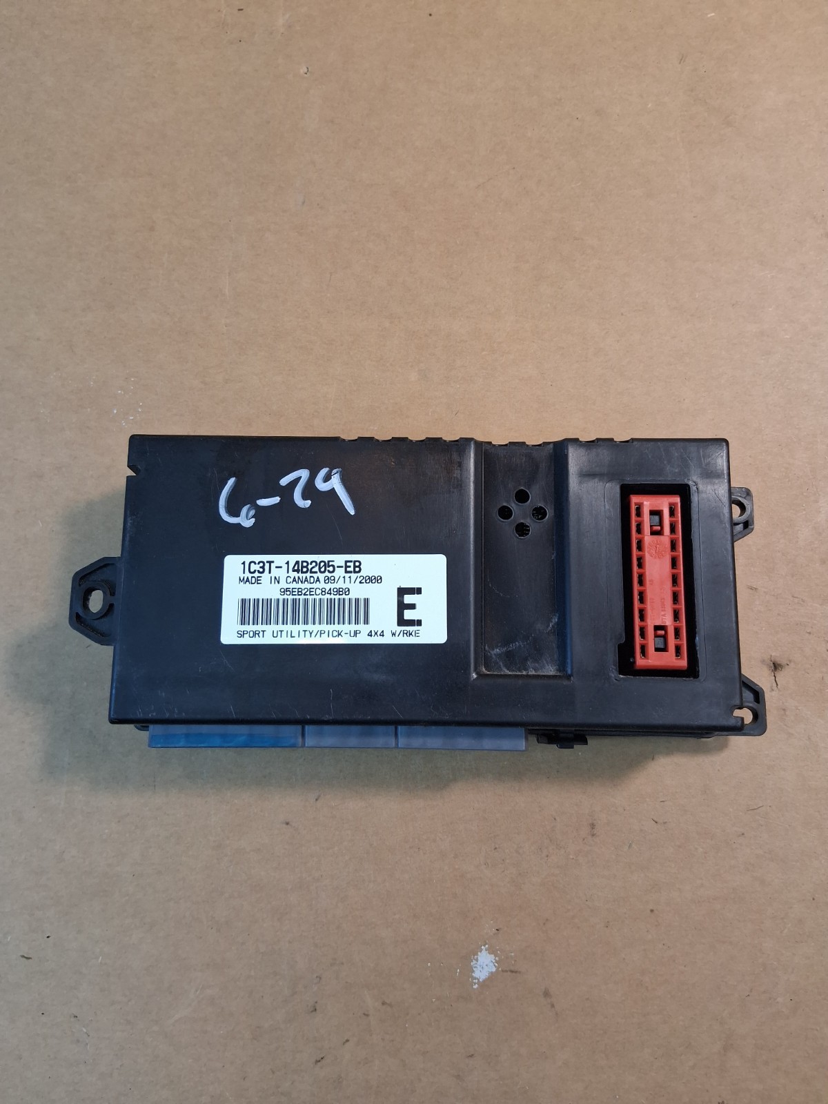 2000 2001 Ford Excursion F250 F350 GEM 4×4 Multifunction Module 1C3T-14B205-EB