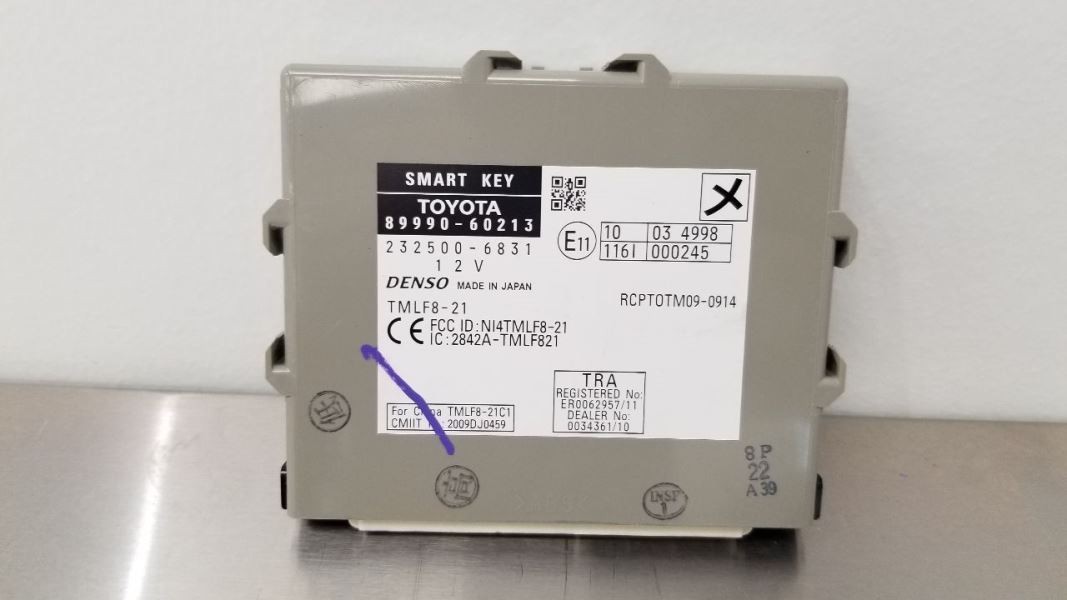 13 LEXUS GX460 THEFT LOCKING KEYLESS IGNITION CONTROL MODULE 8999060213