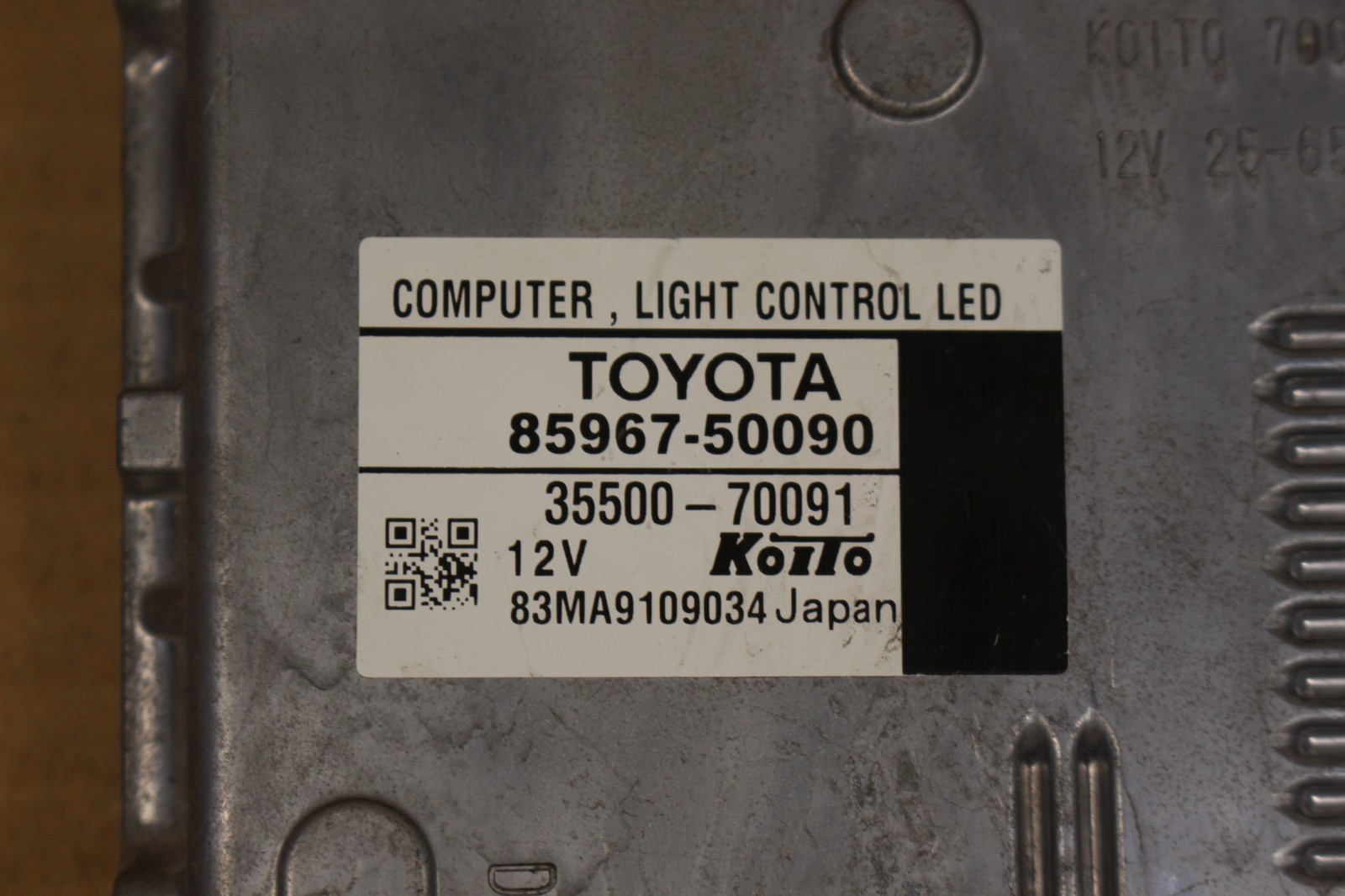 Lexus LS600h LED Headlights Control Unit Lighting 85967-50060 OEM