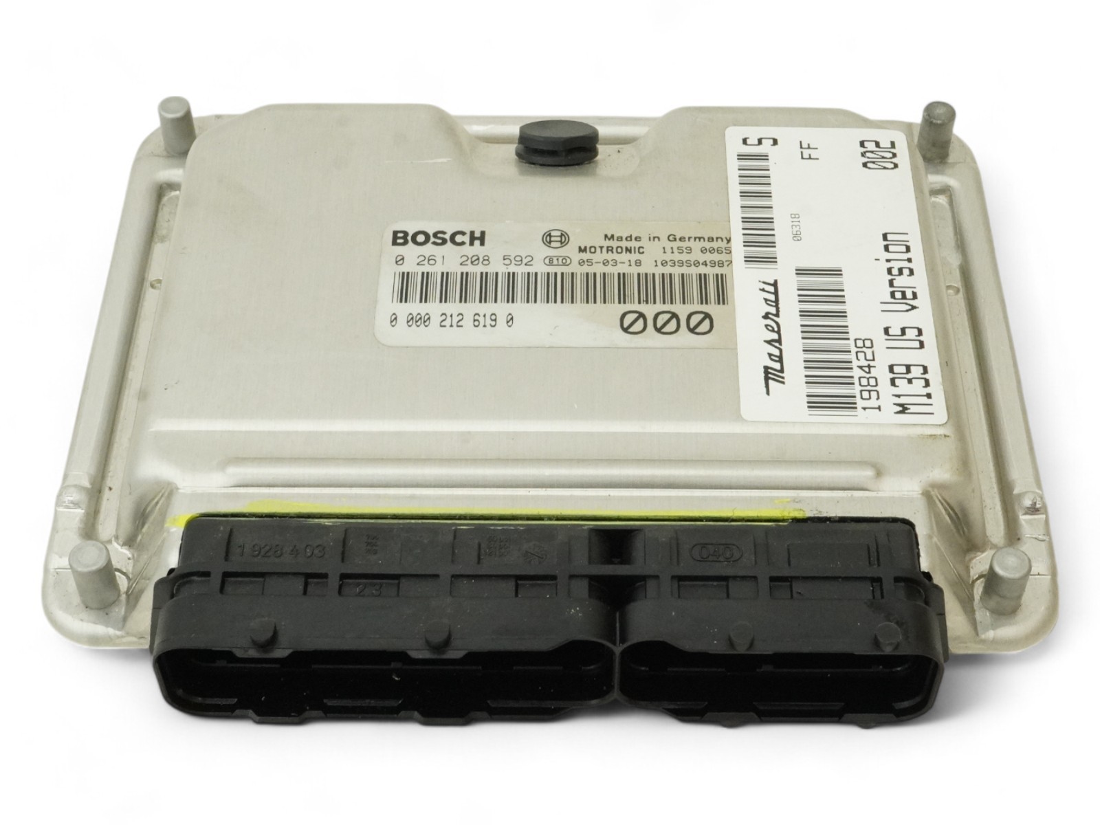 2005 – 2008 MASERATI QUATTROPORTE M139 4.2L ENGINE ECU COMPUTER CONTROL MODULE