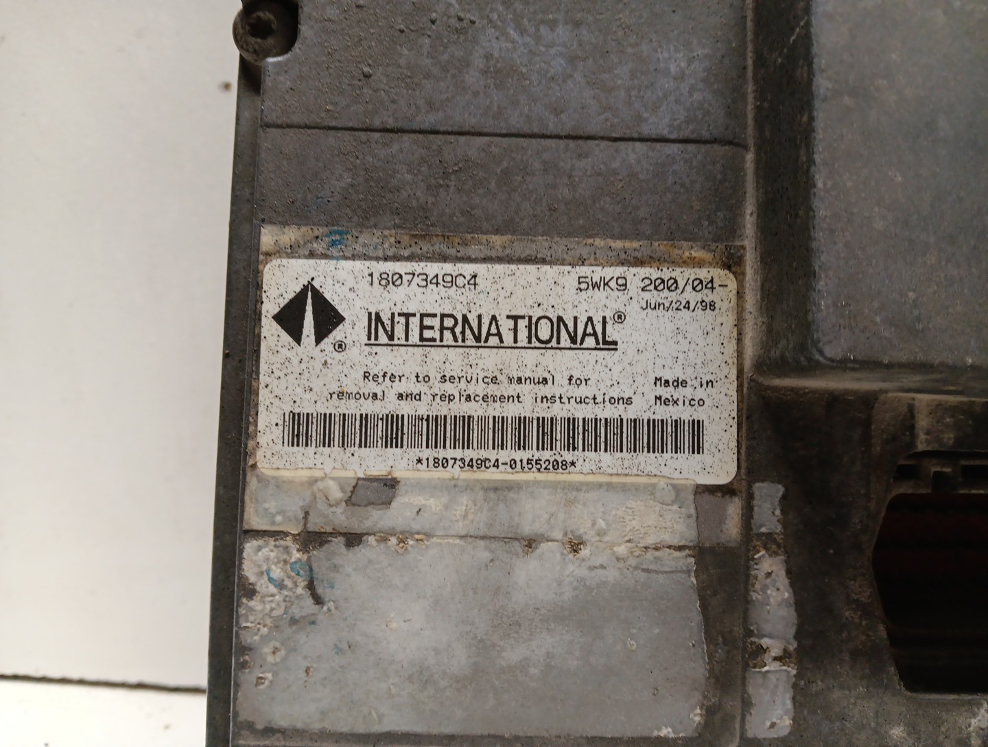 International DT530 Diesel Engine Computer Module ECM ECU 1807349C4 #1700