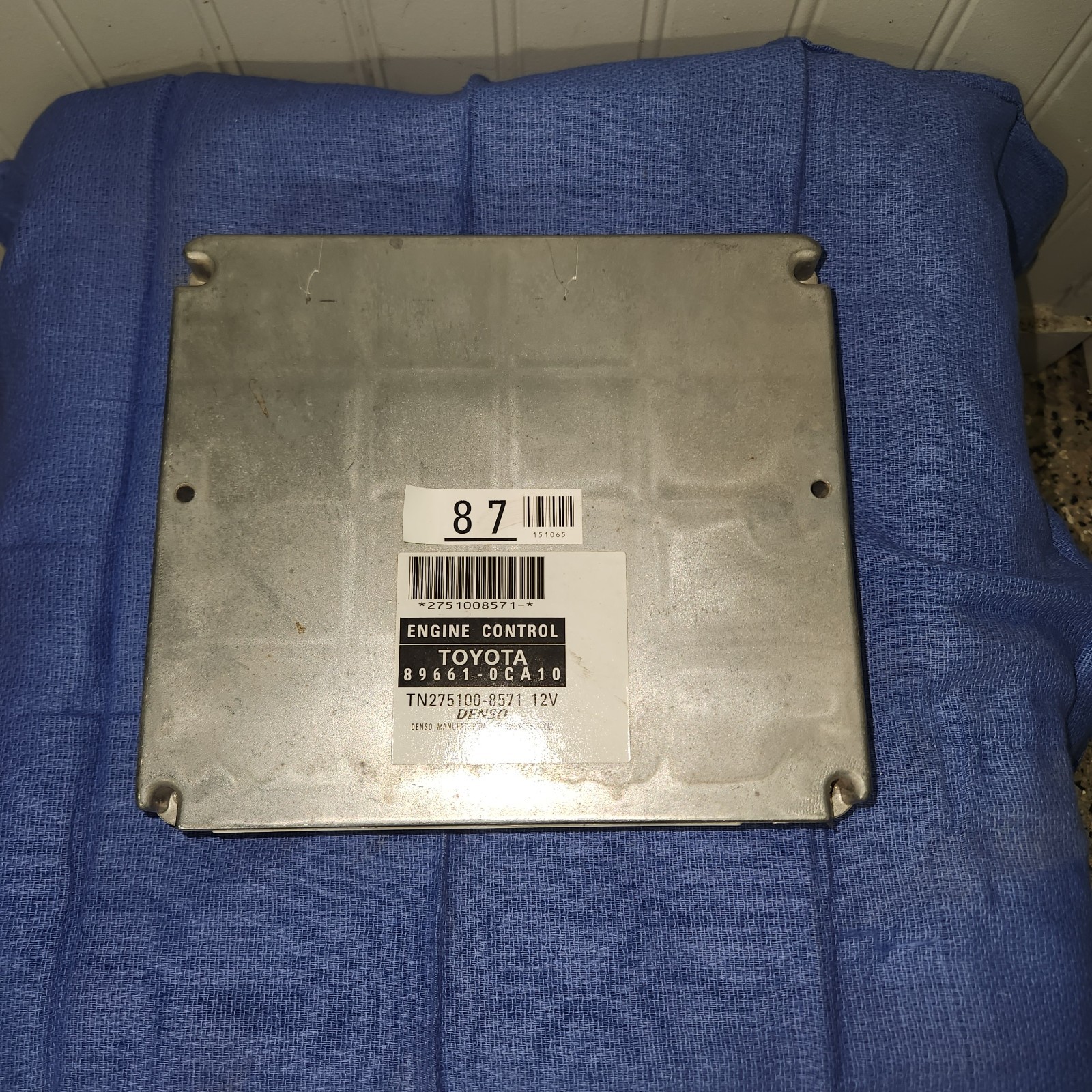 2007 TOYOTA SEQUOIA SR5 4wd 4.7l V8 ECU ECM ECU 89661-0CA10
