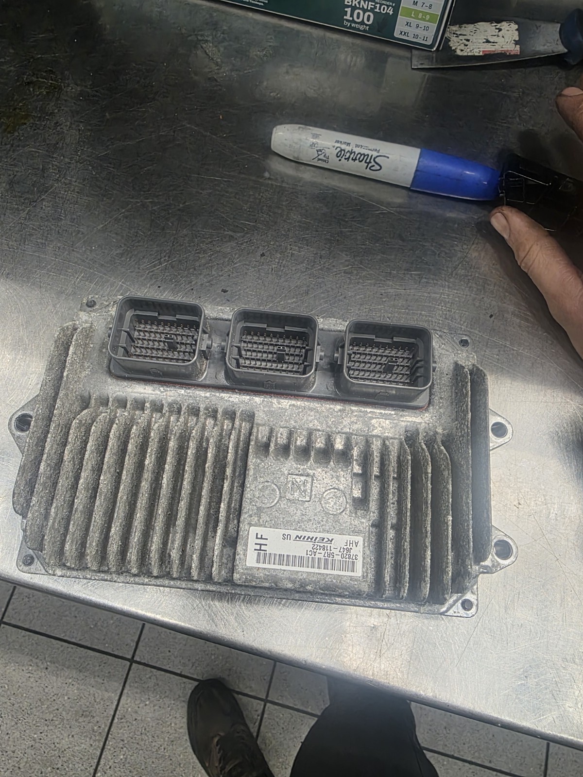 ENGINE COMPUTER HONDA FIT 2018 2019 37820-5R7-AC1 AT PCM ECM ECU OEM