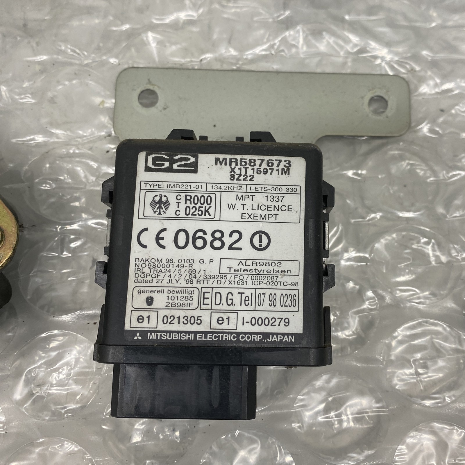 Transponder With Ecu And Lock Set See Description for PAJERO SHOGUN V78W MK3 3.2