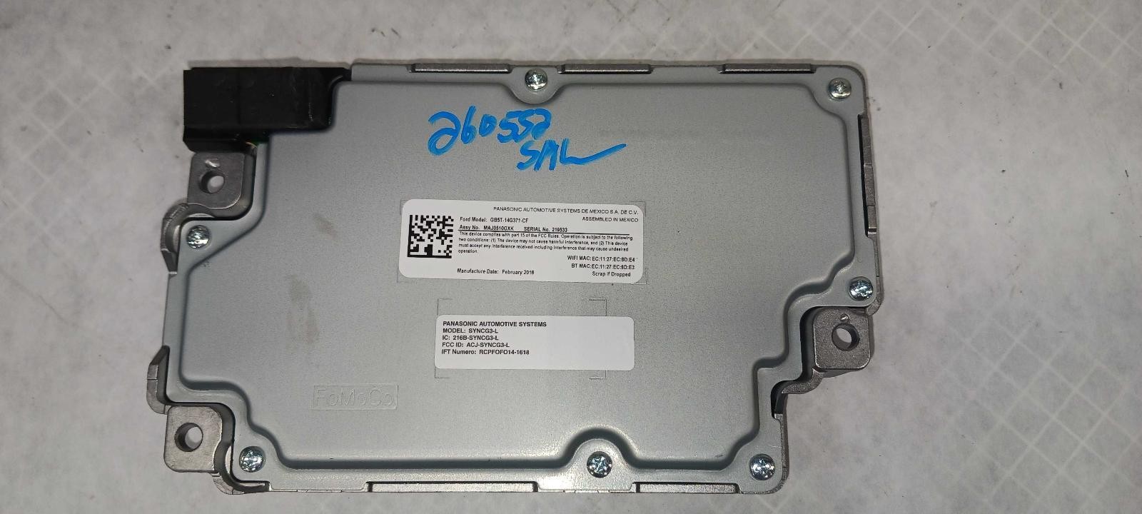 ’16-’17 LINCOLN MKX Communication Sync module OEM 1 Year Warranty!