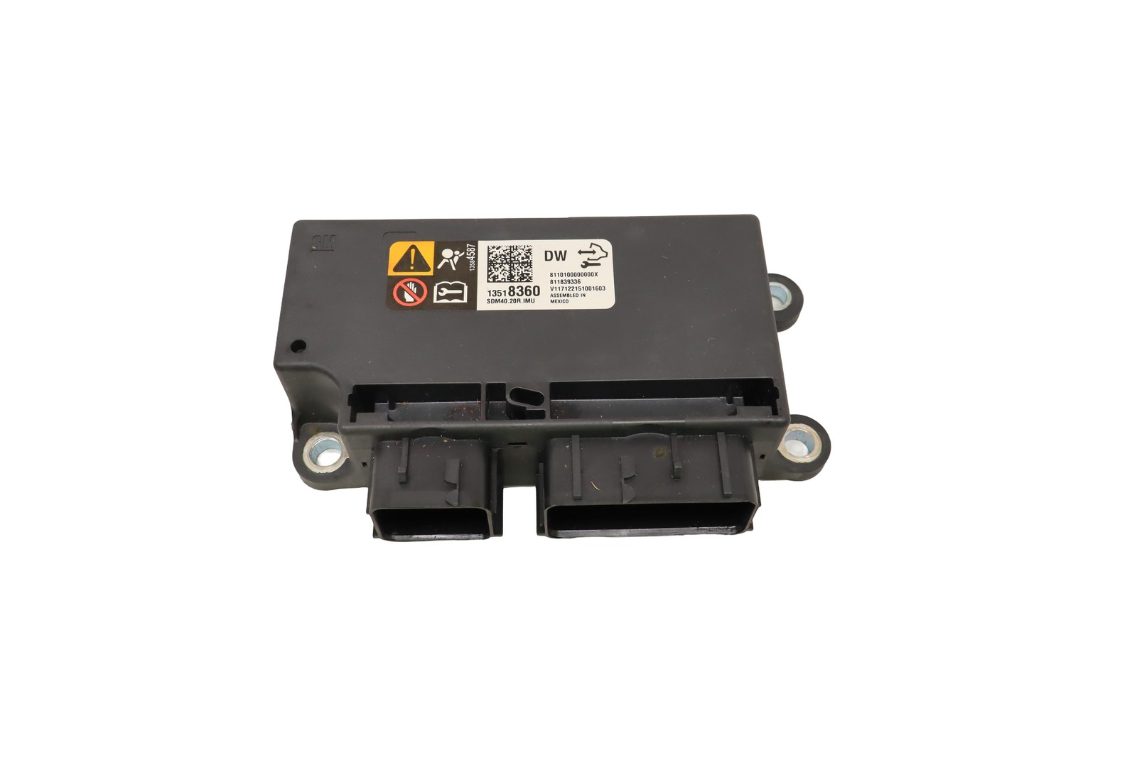 2017-2023 Chevrolet Bolt EV SRS Control Unit 13524236 OEM