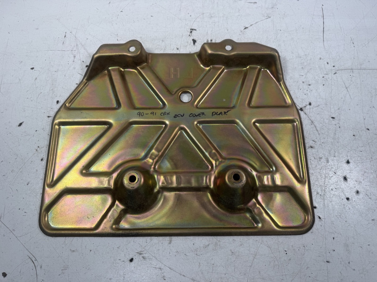 90-91 Honda CRX ECU Cover Plate OEM