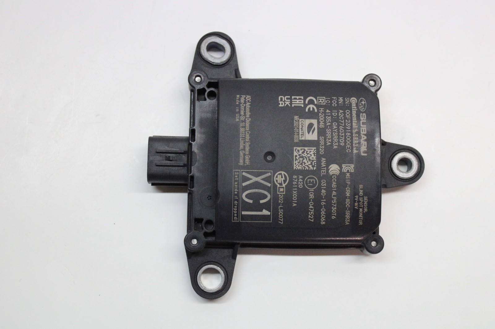 2024 SUBARU LEGACY REAR RIGHT LEFT BLIND SPOT RADAR SENSOR 87611XC01A OEM 23-25