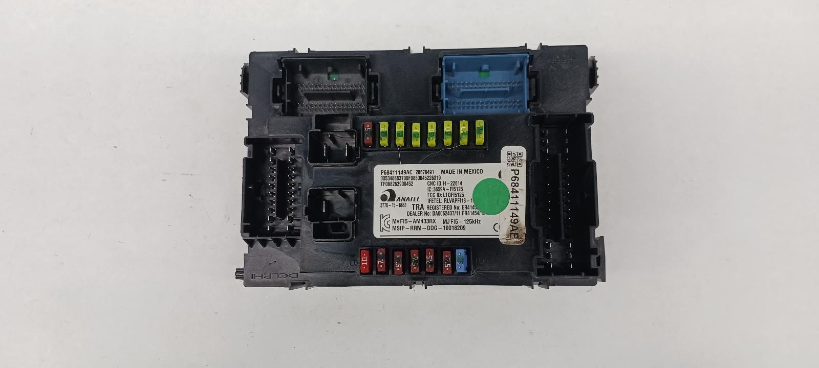 ’20-’21 JEEP COMPASS Body Control module BCM w/keyless entry OEM 1 Year Wnty!