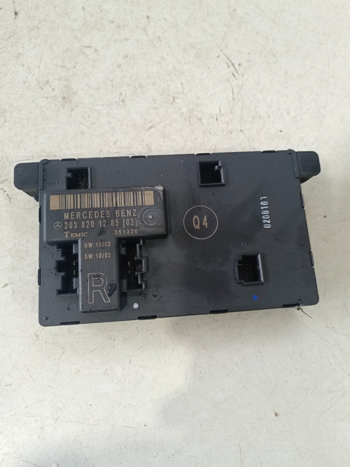 2010 MERCEDES CLC W203 Front Right Driver Side Door Module Control 2038201285#11
