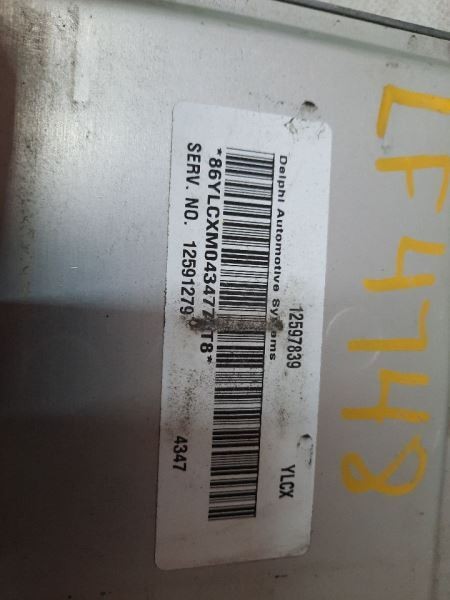 Engine ECM Electronic Control Module Behind Fan Shroud Fits 07 ACADIA 1425887