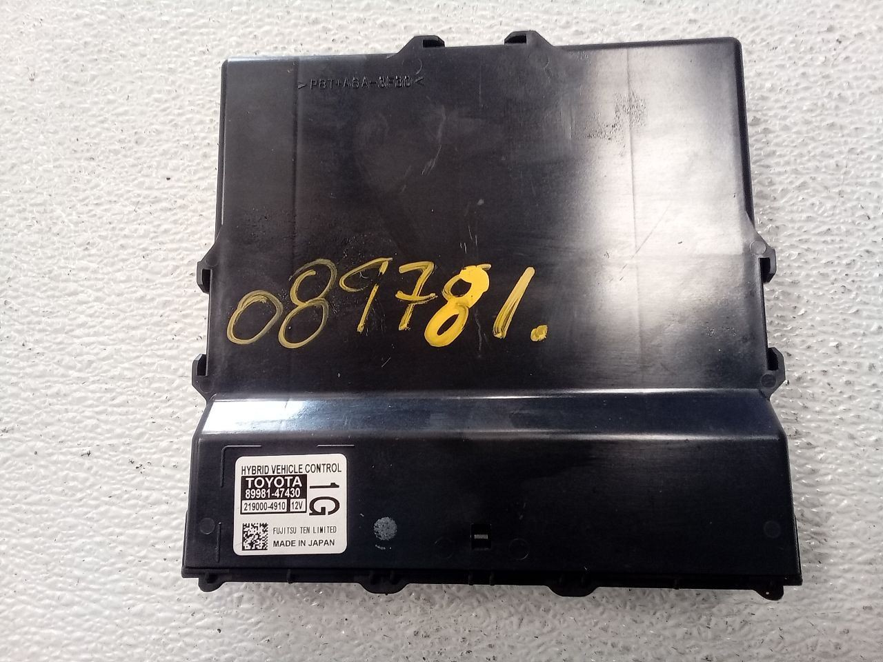 Chassis ECM Hybrid-electric Hybrid Control Prius Prime Fits 18-20 PRIUS 358198
