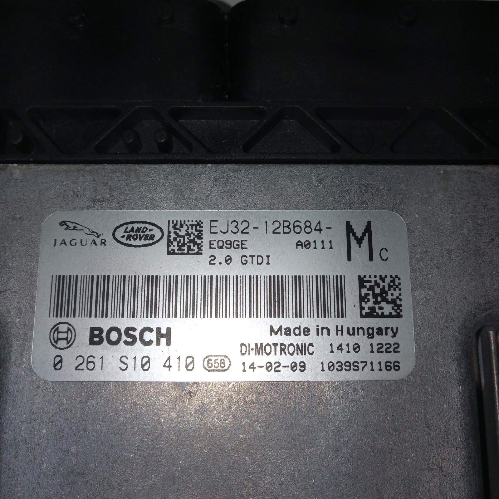 2017 Range Rover Evoque ECU ECM Engine Computer Control Module EJ32-12B684-MC