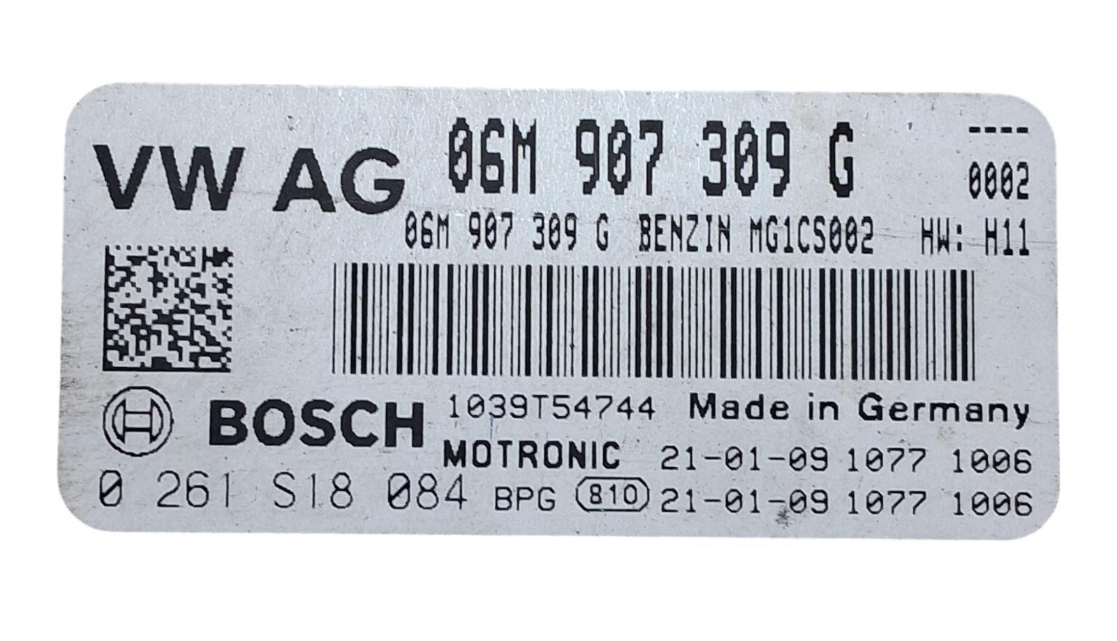 Audi SQ5 Engine brain Box Electronic Montrol OEM 06M907309G 2021 3.0L Silver