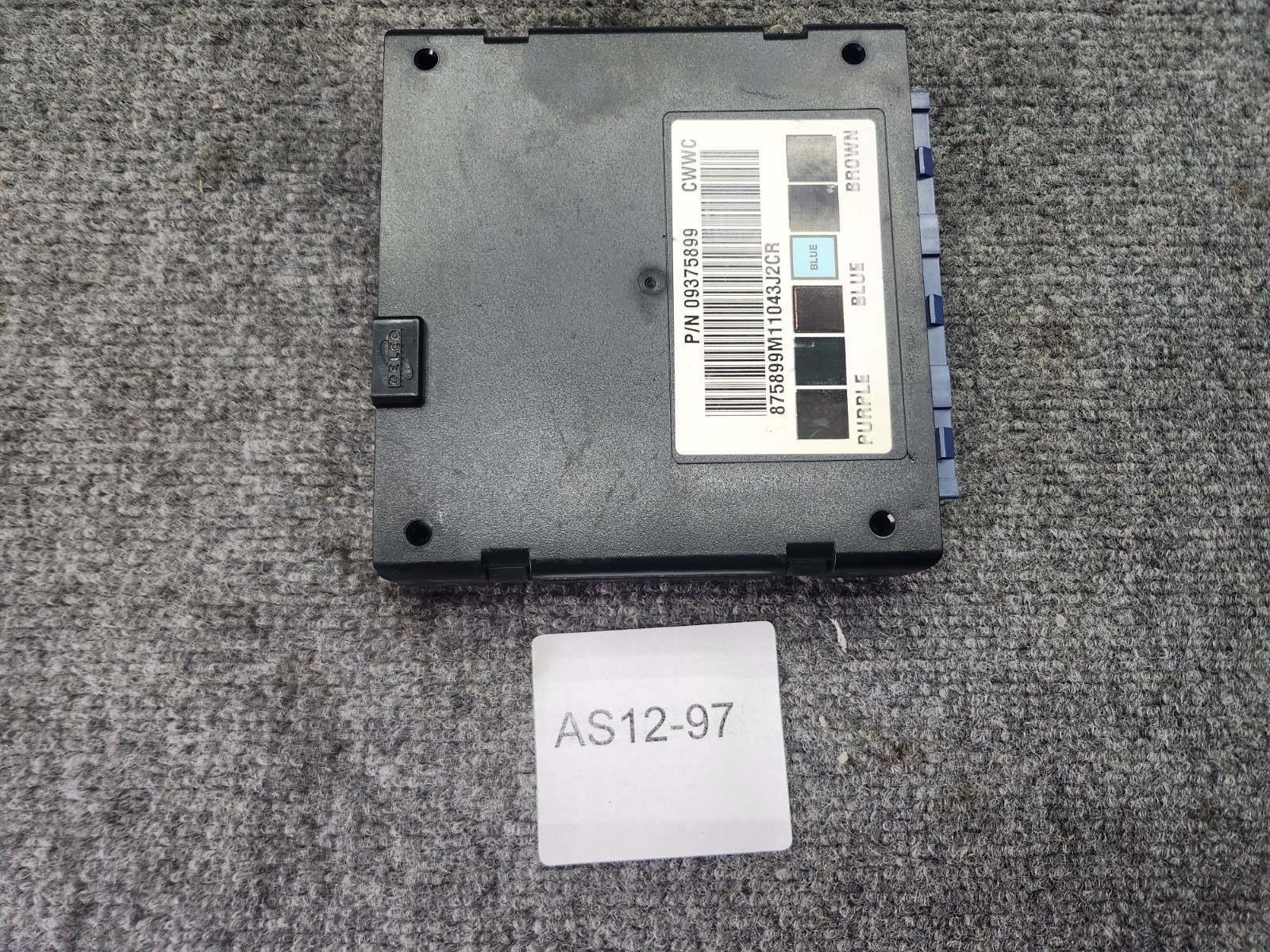 Body Control Module Computer BCM For 2001 CHEVROLET Suburban 1500 09375899
