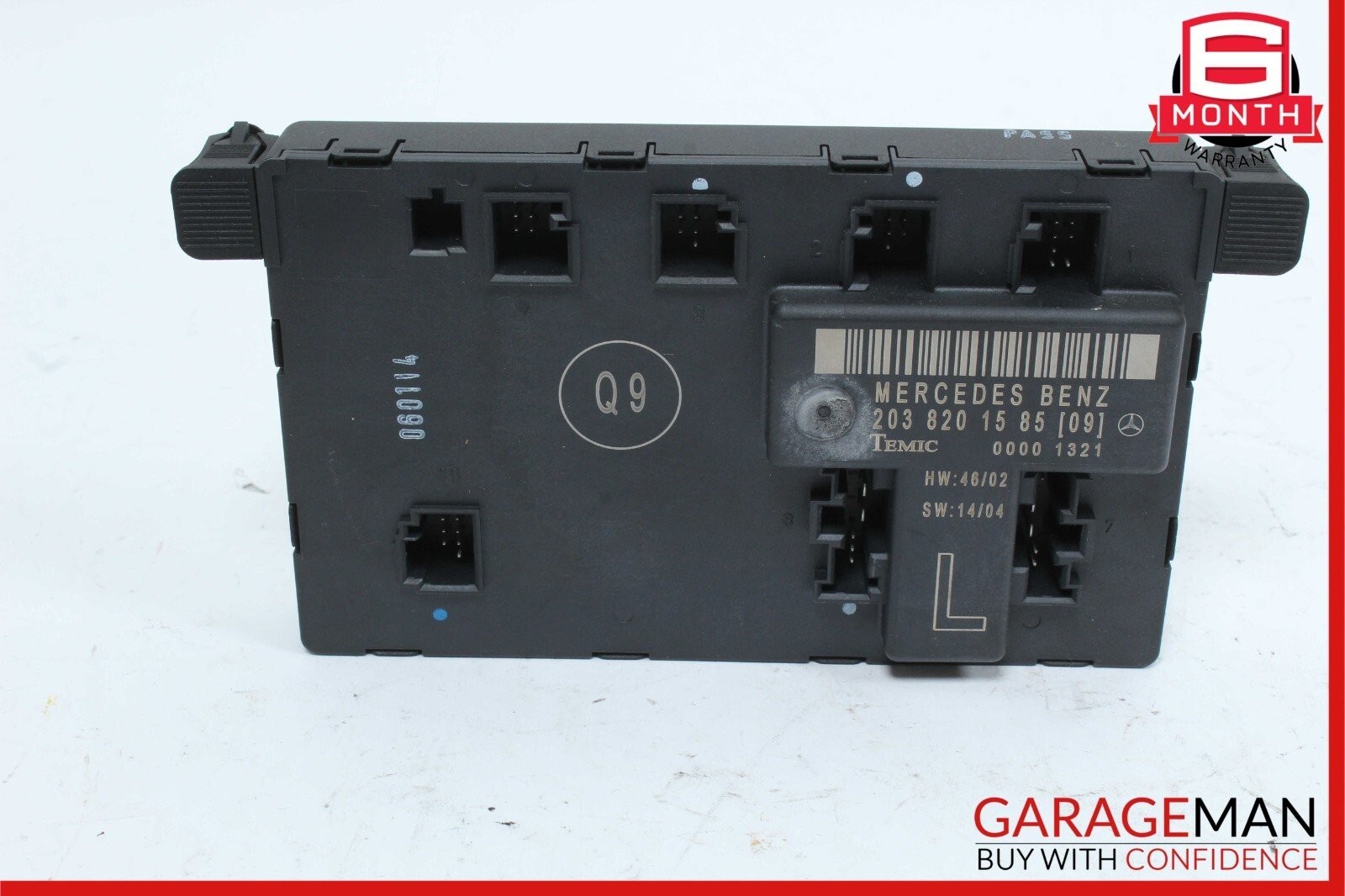 01-07 Mercedes W203 C230 C240 Front Left Driver Side Door Control Module OEM