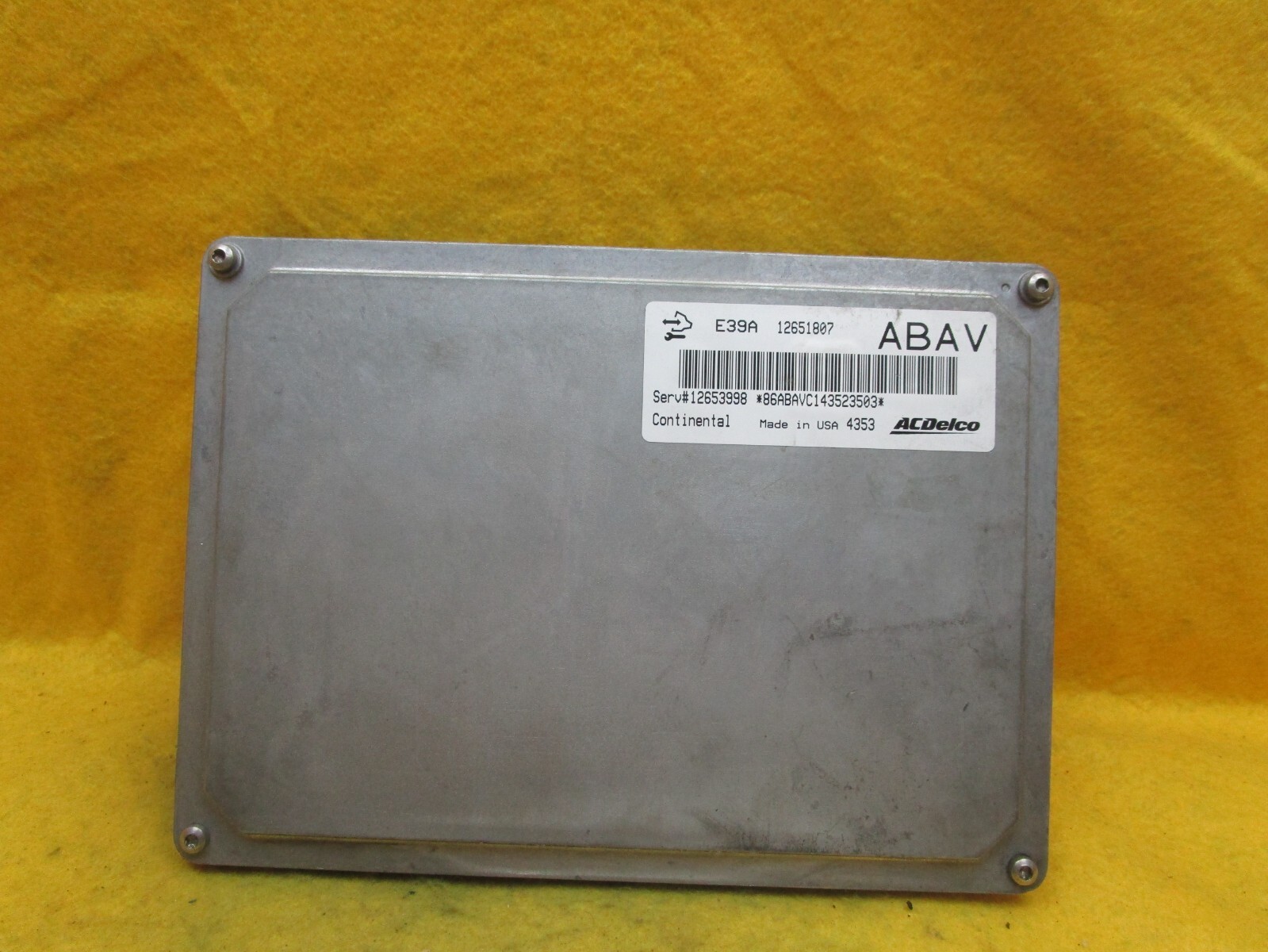 2013 – 2019 General Motors Engine Computer Control Module ECM PN 12653998