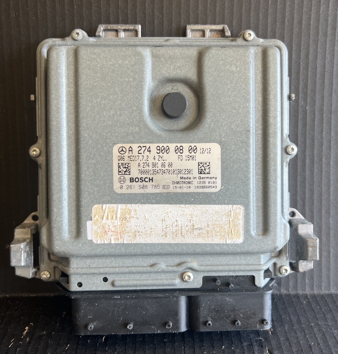 15-18 Mercedes Benz C300 Engine Brain Box Control Module ECU ECM OEM A2749000800