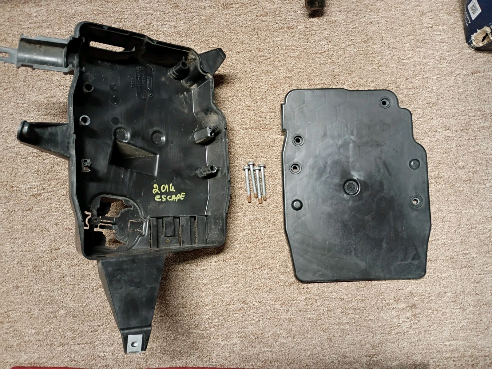 2013- 2016 Ford Escape Engine Control Module ECM HOUSING/BOX Black OEM