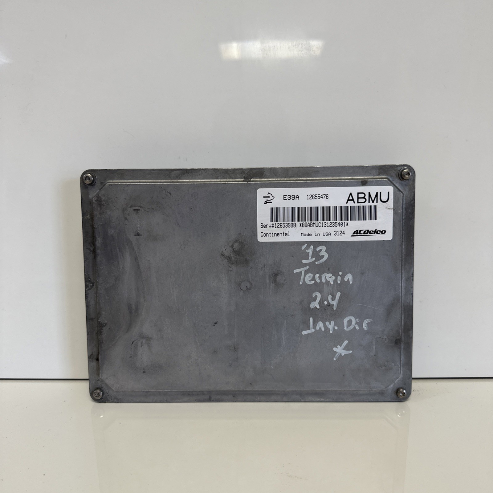 2013 GMC Terrain Engine Control Module Computer ECM ECU PCM 12655476 ABMU