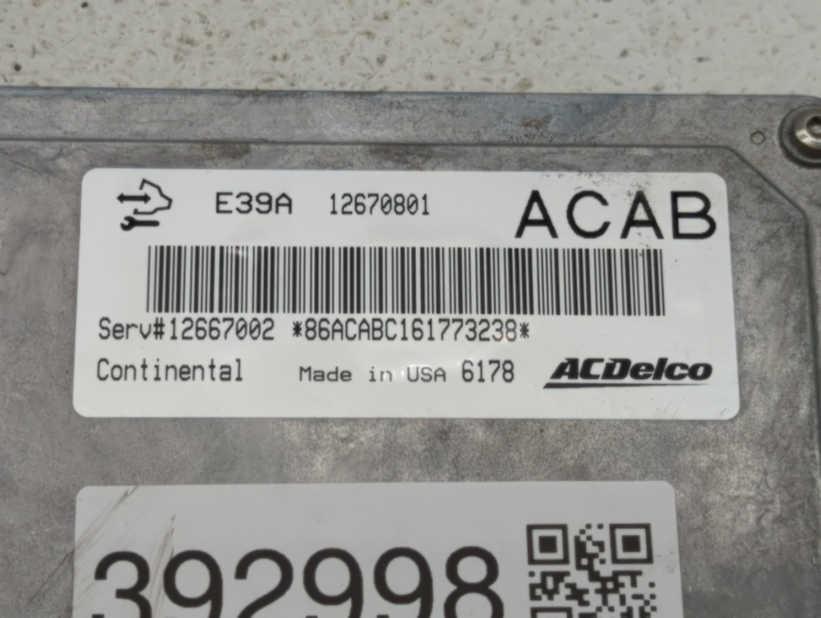 Gmc Acadia Limited Engine Computer Ecu Pcm Ecm Pcu Oem 12667002 V4H9X