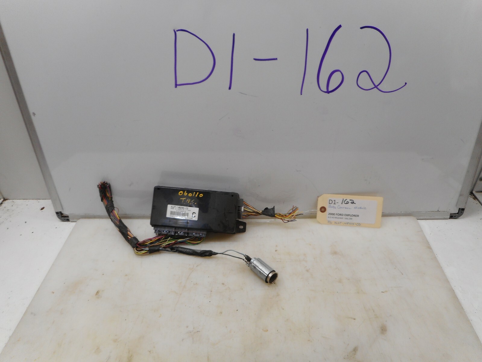 2000 FORD EXPLORER BODY CONTROL MODULE XL27-14B205-CD