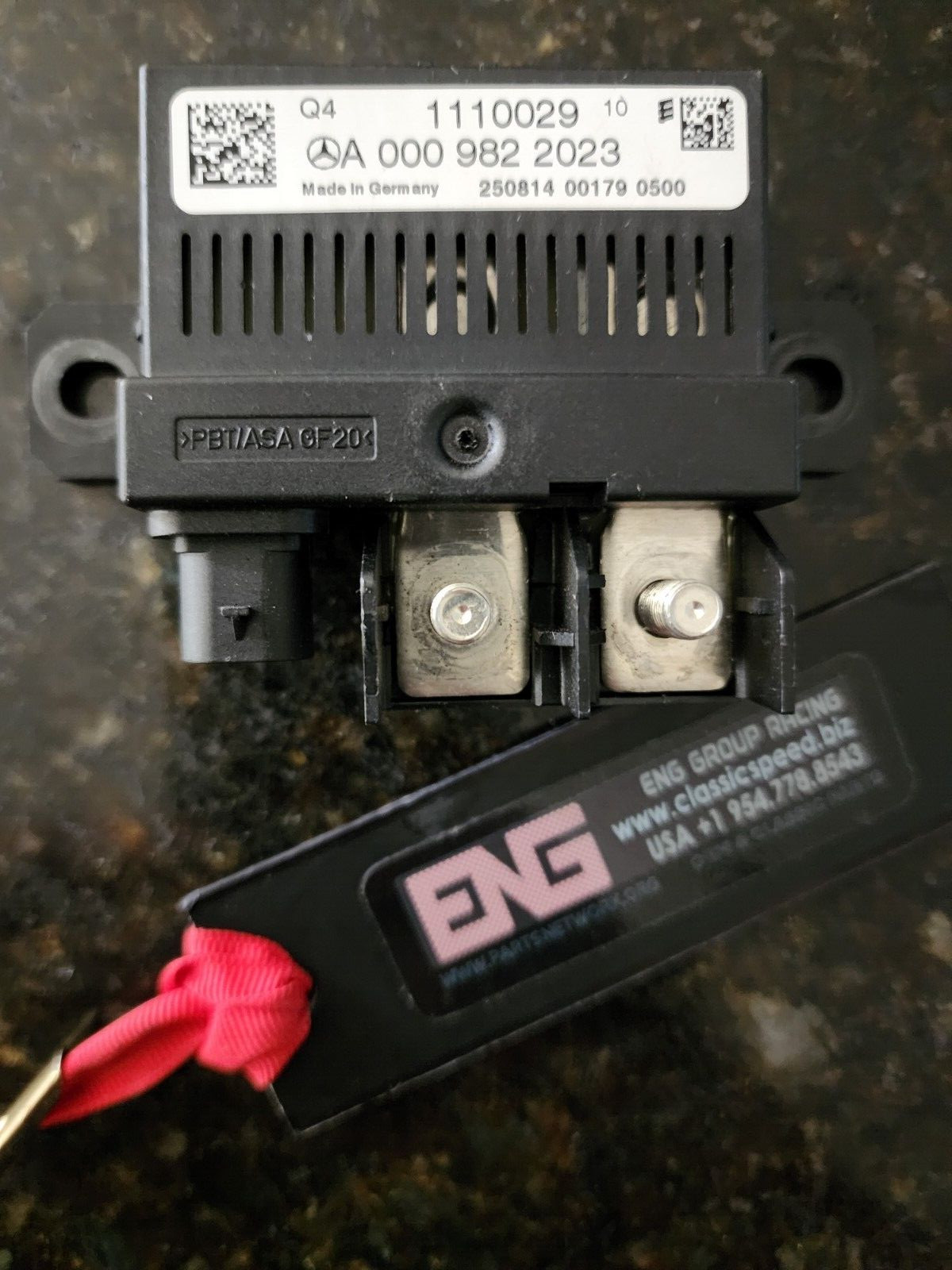 1-YEAR WARRANTY: A0009822023 MBENZ BATTERY RELAY MONITORING CTR. MODULE
