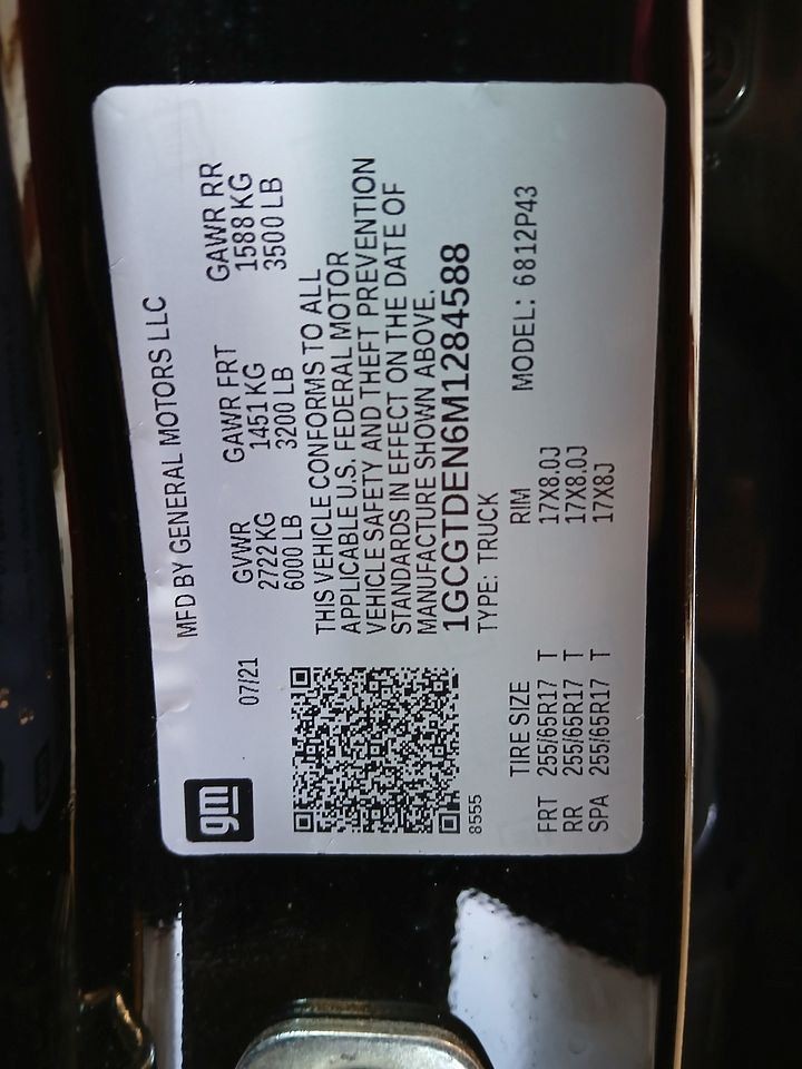 Chassis ECM Communication Right Hand Kick Panel Onstar Fits 20-22 CANYON 3029404