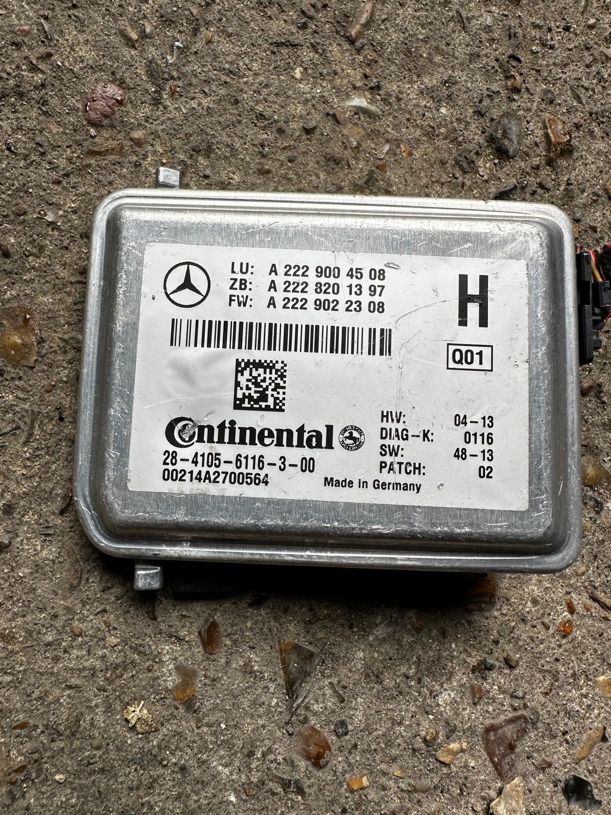 Mercedes-benz W205 C Class Front Windscreen Camera Unit, A2229004508