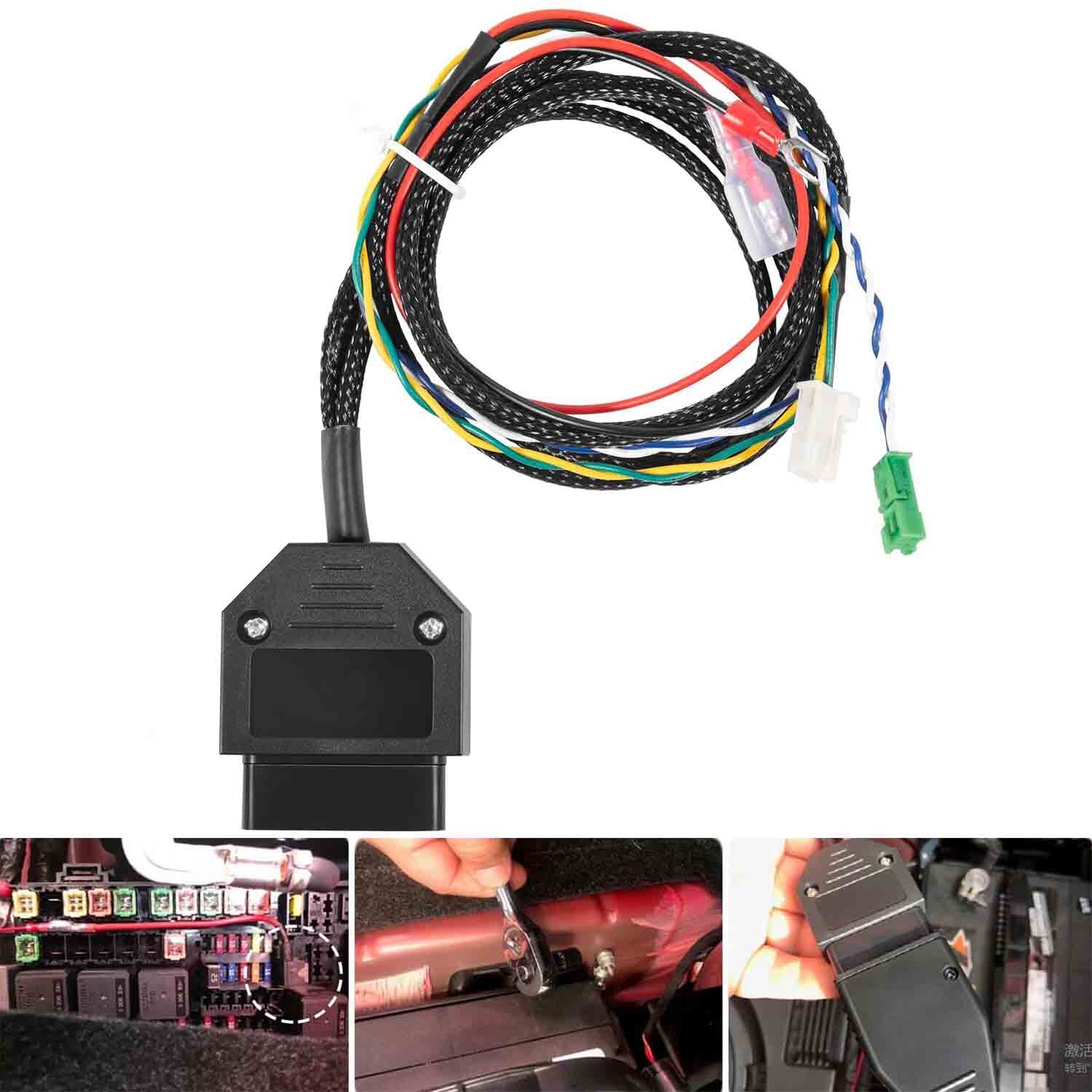 for 18-23Dodge Charger, Challenger, Chrysler 300 Double Bypass Trunk-Mount Cable