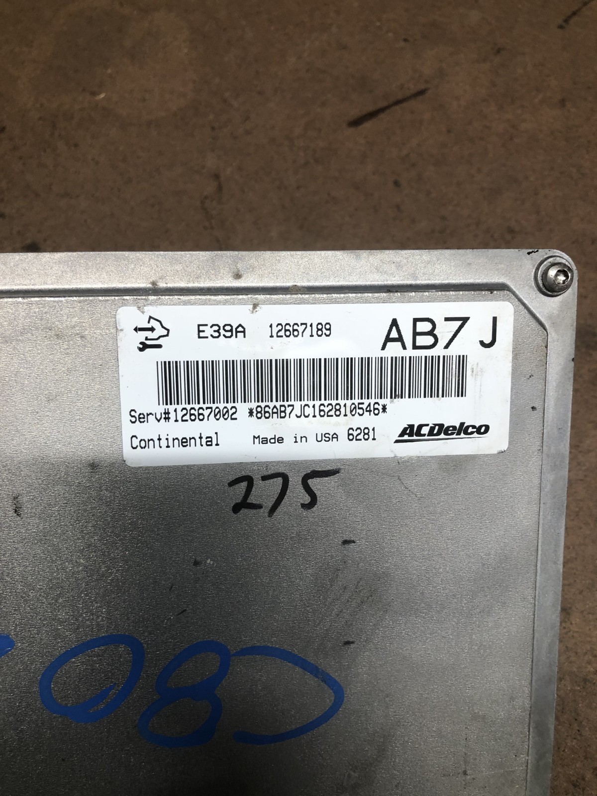 2017 Chevy Equinox 2.4L Engine Computer Control Module ECM 12667189 E39a Ab7j