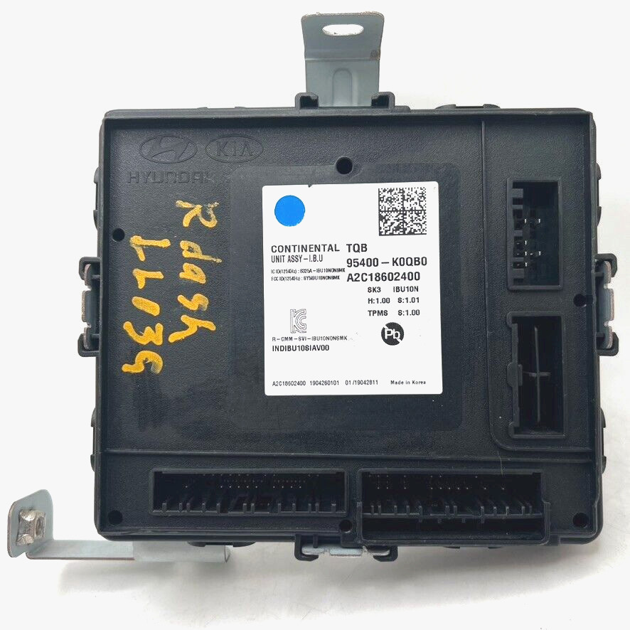 2020-2022 Kia Soul Body Control Module BCM 95400-K0QB0