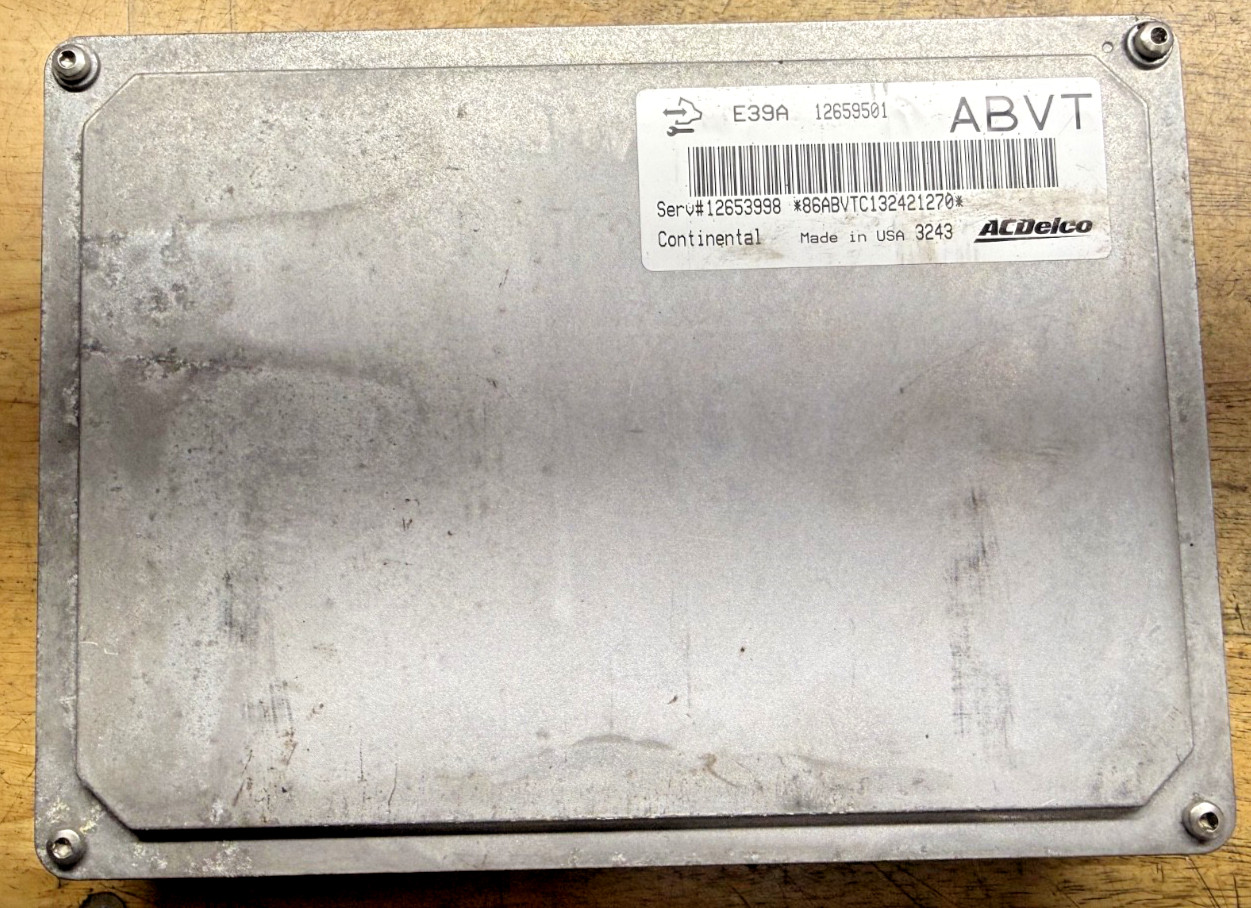 2013-19 GM ECM Malibu Equinox SRX PCM Engine Computer Module ECU 12659501 ABVT