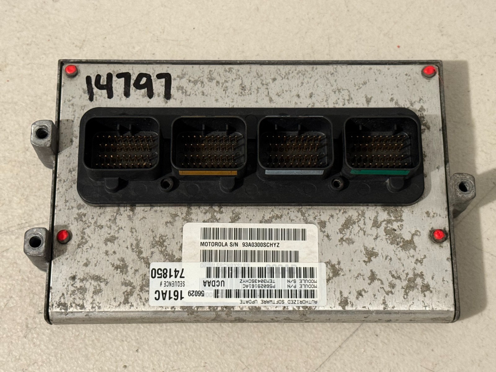 2004 Ram Pickup 1500 HEMI 5.7L Engine Computer Module ECU PCM ECM 56029161AC