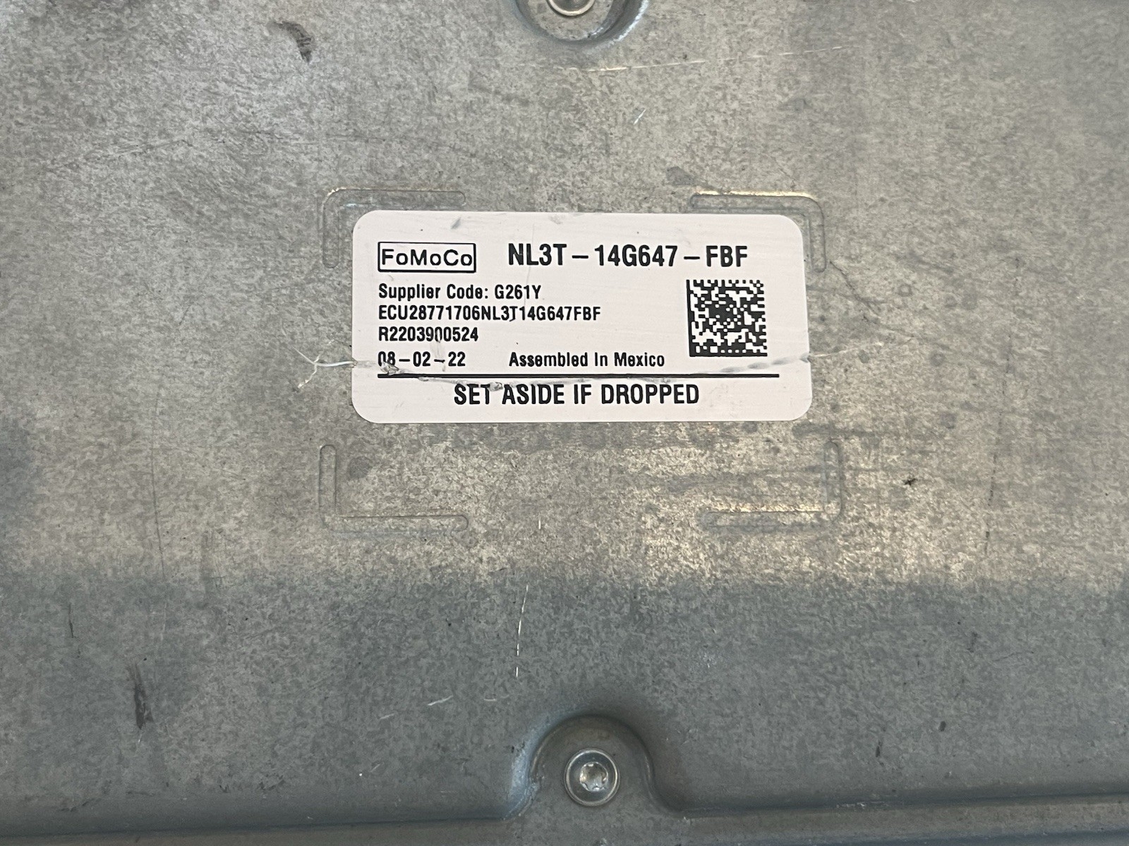 OEM Driver Park Assist Control Module NL3T-14G647-FBF 30 Day Warranty