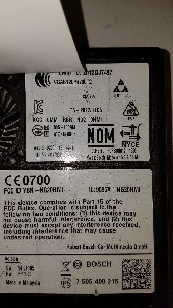 SILVRDO15 2016 Chassis ECM 2280856