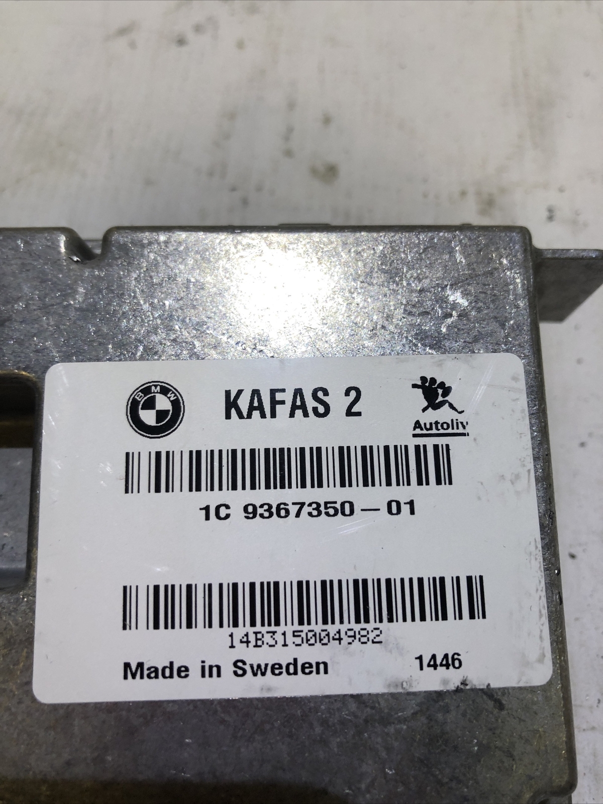 GENUINE BMW X5 F15 X6 F16 2014-2018 CAMERA CONTROL MODULE KAFAS 2 9367350