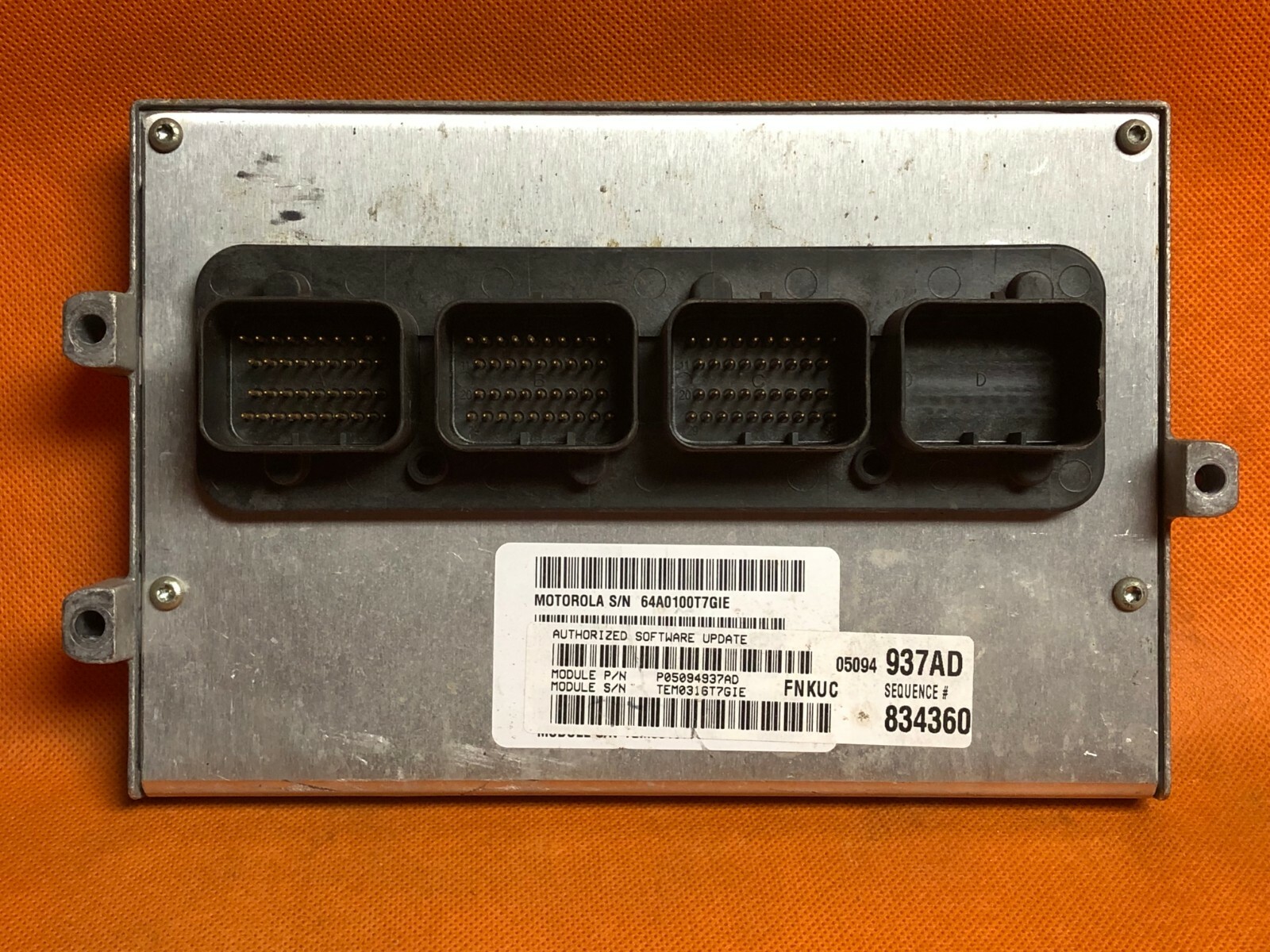PROGRAMMED PLUG & PLAY 06 JEEP LIBERTY MT 3.7 ECM ECU MODULE PCM P05094937AD