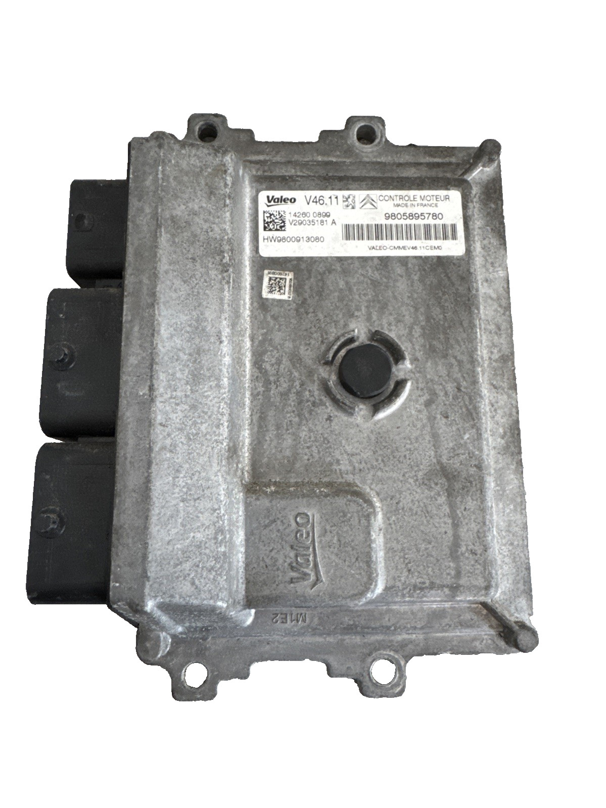 9805895780 Peugeot 208 MK1 1.2 Petrol Engine Control ECU V29035181A HW9800913080