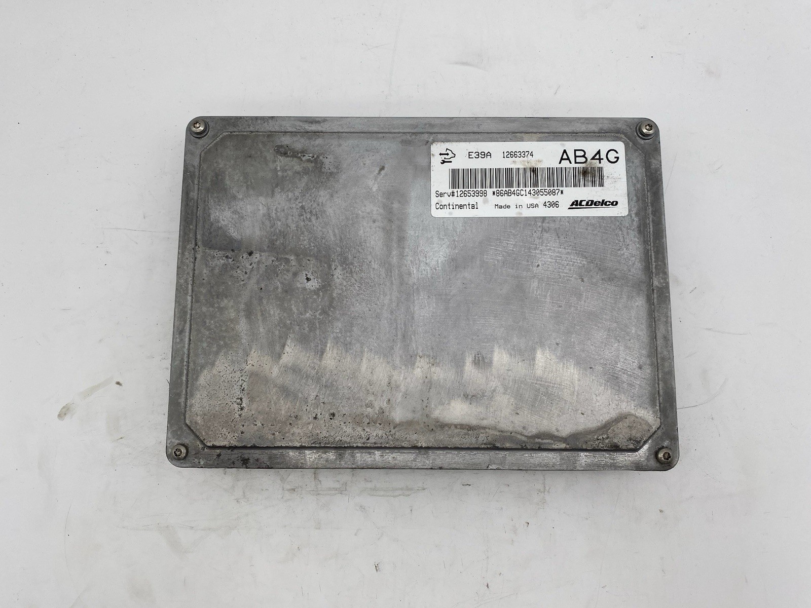 2013-2015 Buick Regal 2.0L Engine Computer Control Module ECU ECM EBX 12663374