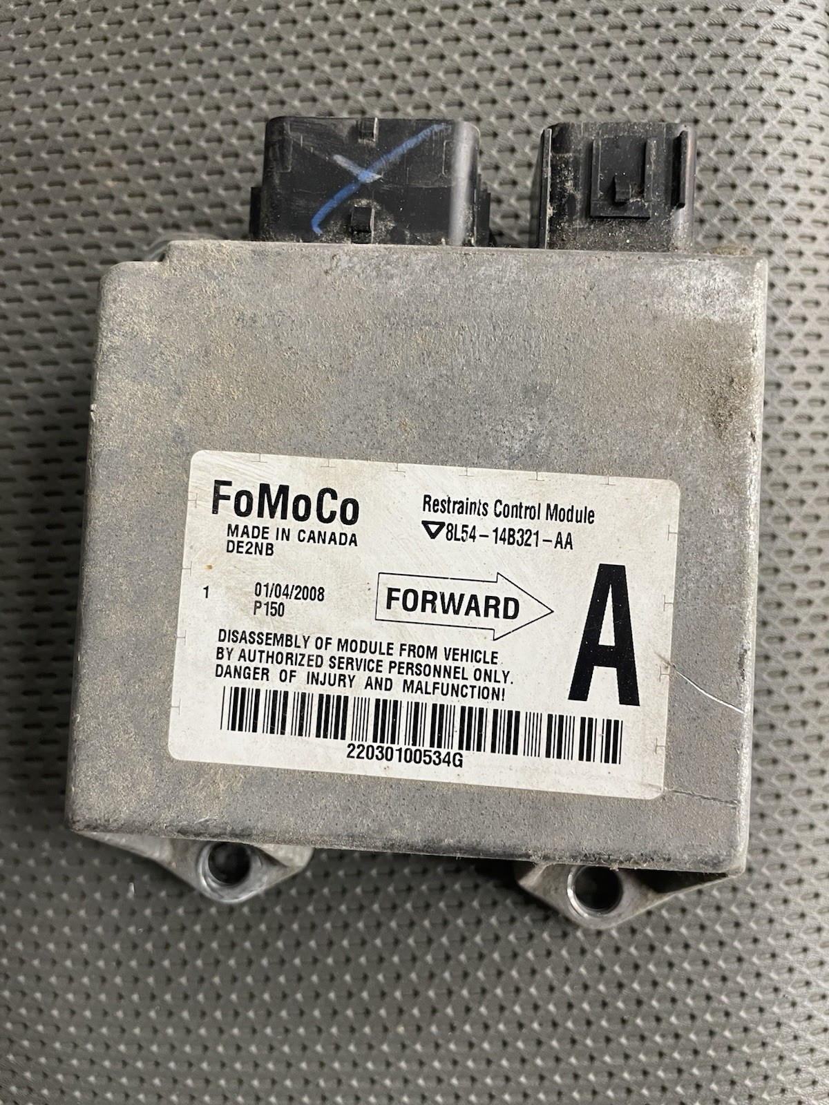 2007-08 FORD RANGER restraint control module OEM
