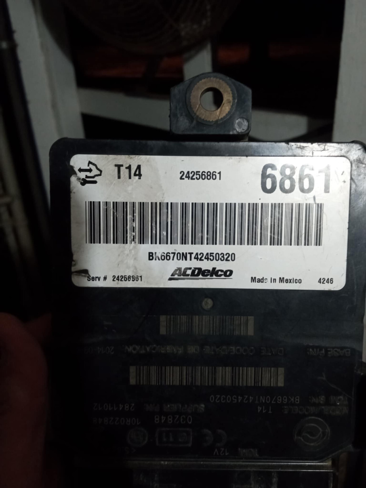 2009-2015 AllisonGMCTCM TCU Transmission Control Module A50 LML LMM 24256861 T14