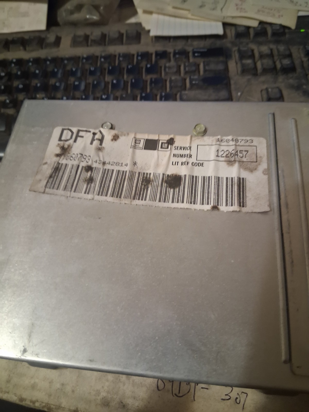 1984-1985VARIOUS GM MODELS ECM Control Module Remanufactured BY GM 1226457