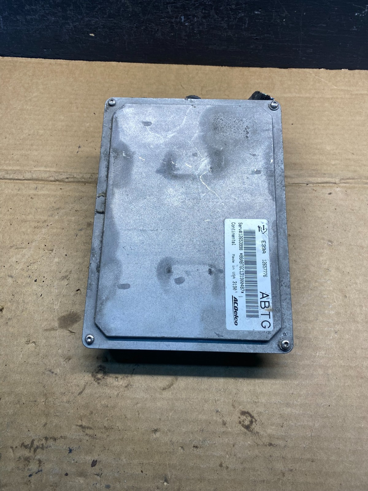 2012 GMC Acadia Traverse Engine Control Module ECM ECU 12657776 ad3475 DG