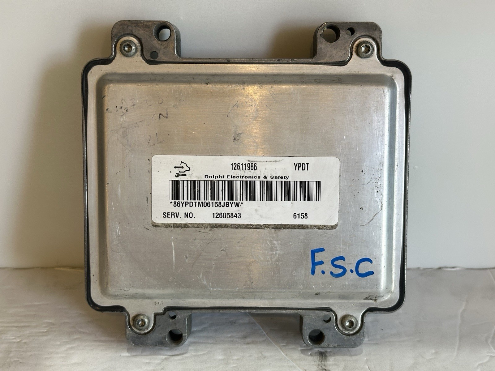2007 Saturn ION 2.2L ECU ECM Engine Control Computer OEM 12611966 YPDT
