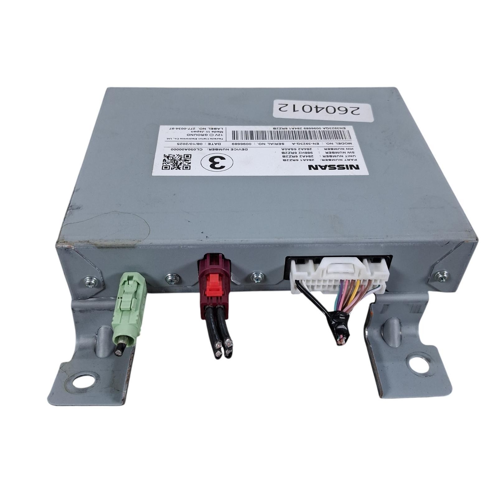 2024-2026 Nissan Rogue Parking Aid Camera Control Module OEM 284A1-6RZ2B